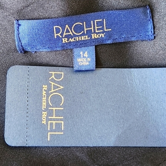 RACHEL ROY🔖NWT! "Print a Line" Halter Dress - Size 14 - Picture 12 of 15